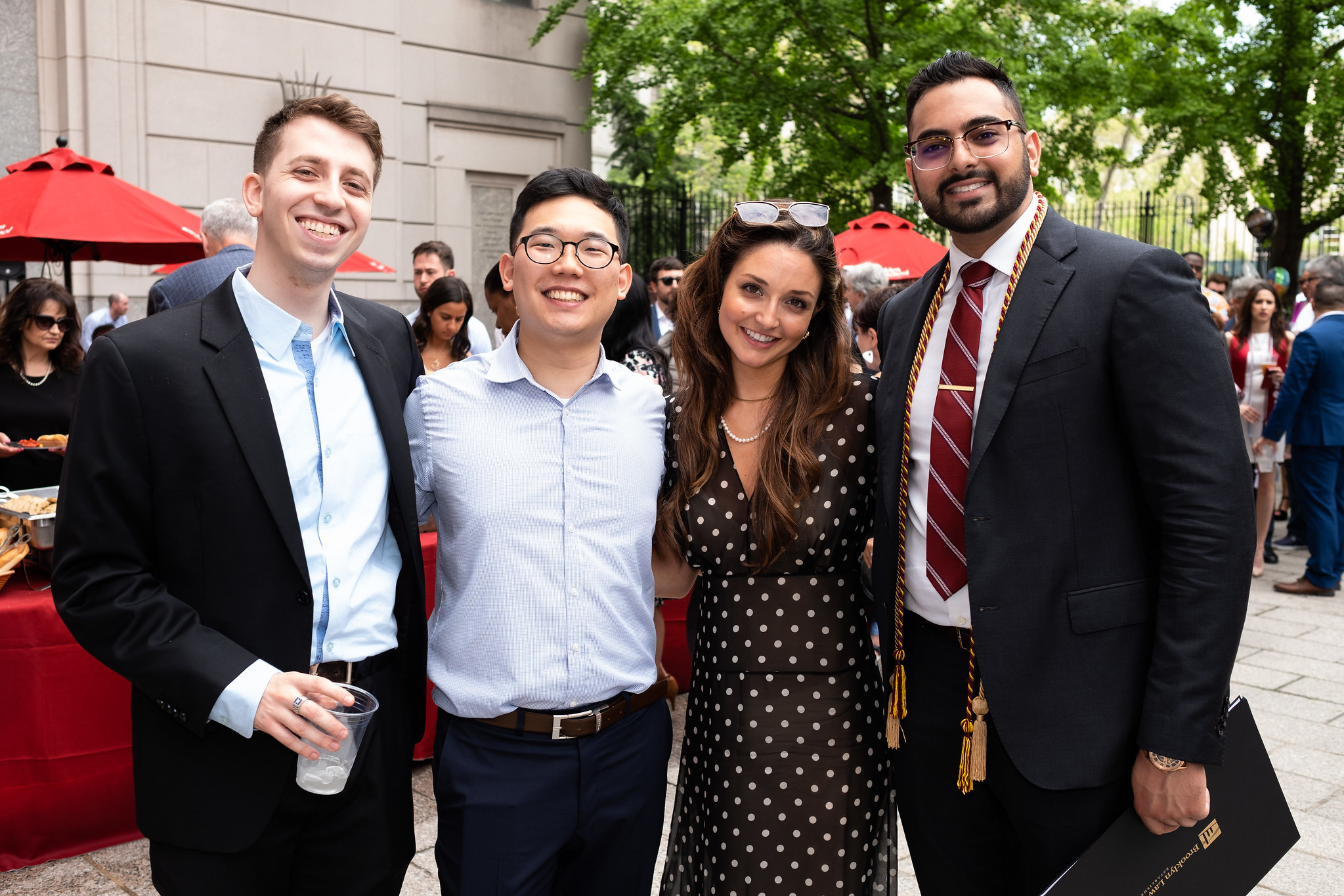 Students at Brooklyn Law