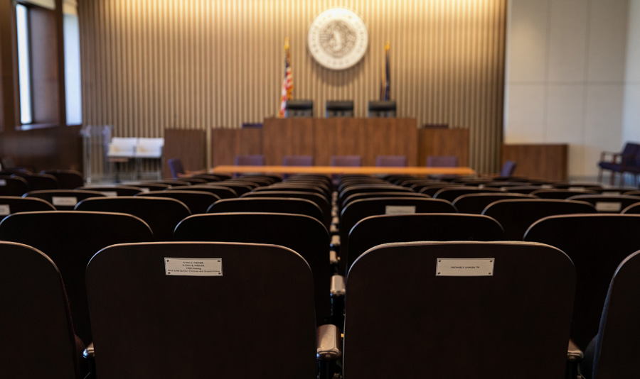 Brooklyn Law School Moot Court Room