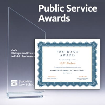 Public Service Awards Graphic